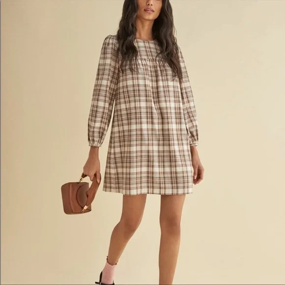 Reformation Dresses Reformation Plaid Dress Poshmark